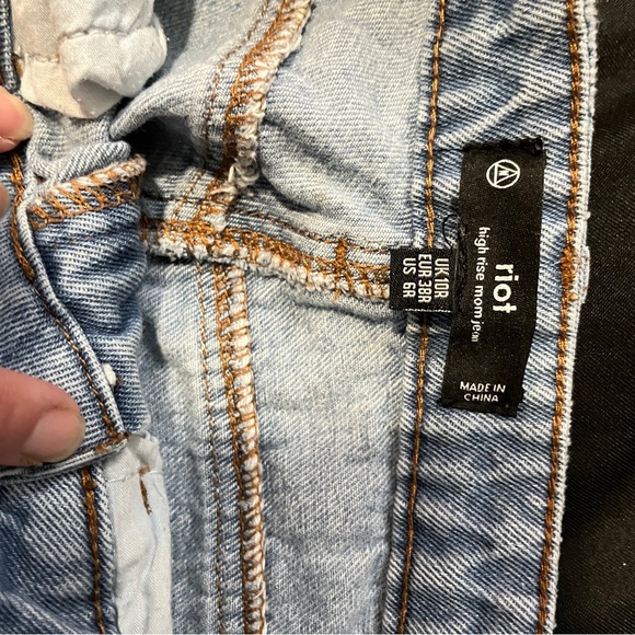 Denim - Riot High Rise Denim Jeans